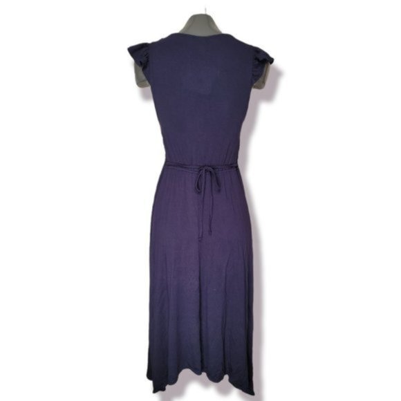 Isabel Maternity by Ingrid &Isabel Women's Navy Blue Knee Length Maternity Dress - Picture 4 of 8